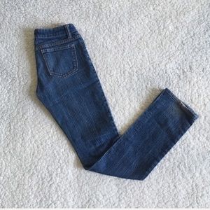 Hot Bottoms Low Rise Straight Leg Blue Jeans
